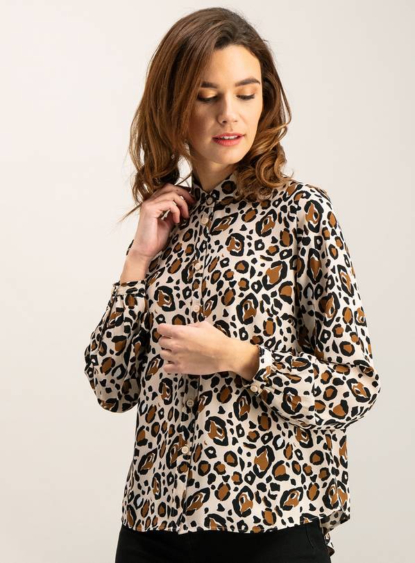 Multicoloured Leopard Print Shirt - 6